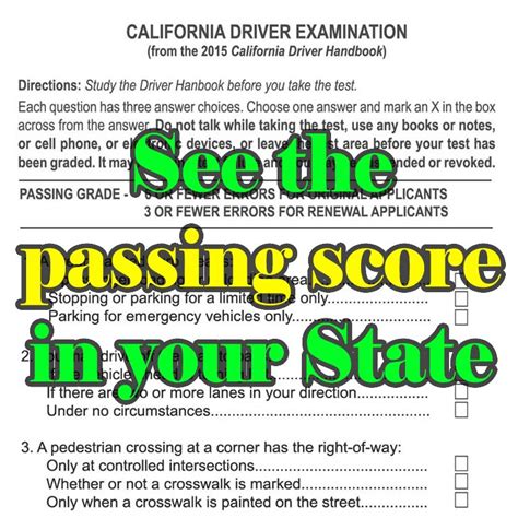 is passing the written dmv test hard|dmv written test passing score.